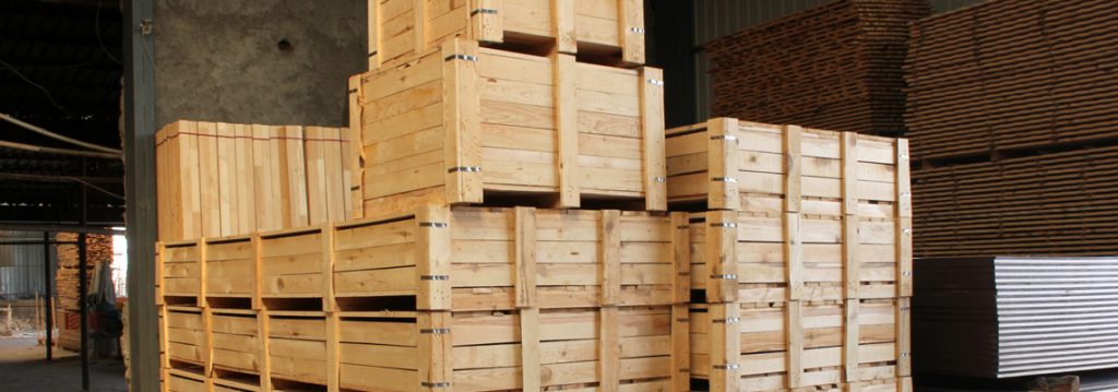 Caisse En Bois Industriel