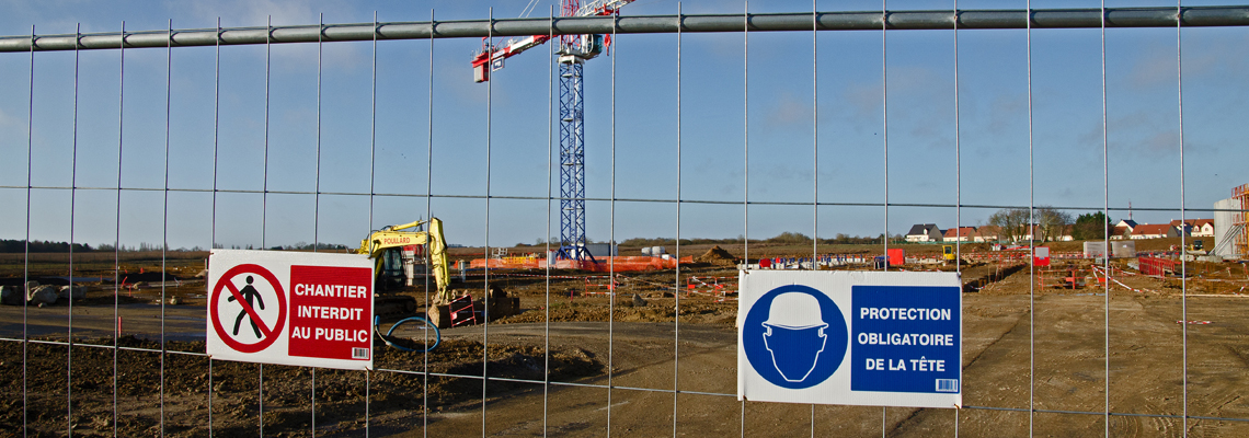 Grille de chantier